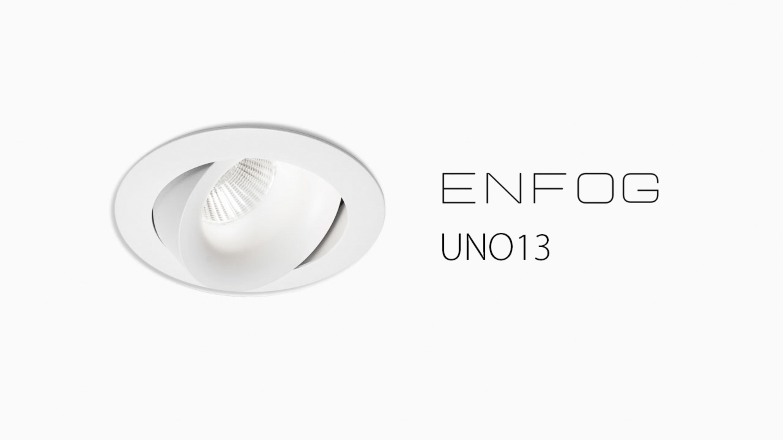 Встраиваемый светодиодный светильник UNO13 | ENFOG