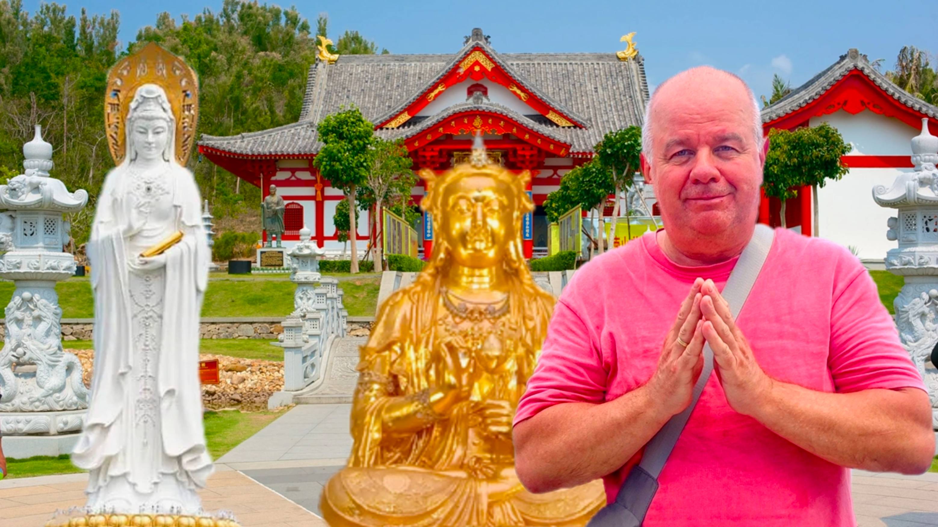 Центр буддизма «Наньшань», Санья, Хайнань.