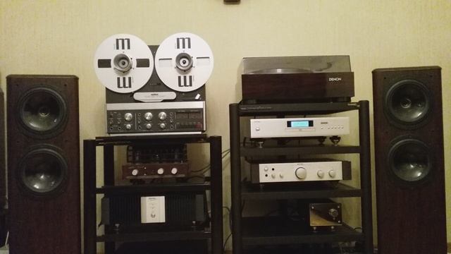Ortofon Kailas B2. Tannoy 638/D80. Rotel CD11 Tribute.   Arkana Physical Research Exquisotor.