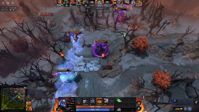 ЛУЧШИЕ МОМЕНТЫ В ИГРЕ DOTA 2 - ПОТЕРПЕЛ ФИАСКО И УМЕР ОТ УЛЬТЫ БЕЙНА ИГРАЯ ЗА ПУДЖА