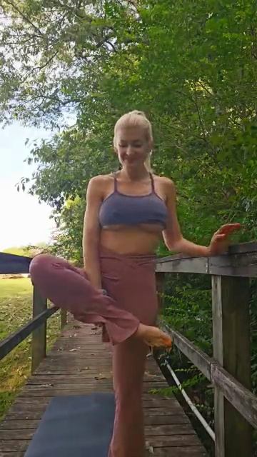yoga tree pose