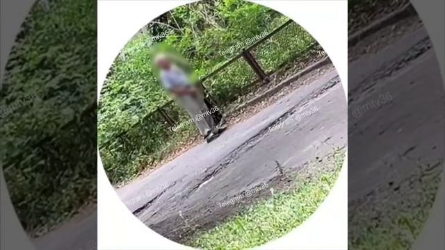 По улице Жемчужная сняли престарелого извращенка-дрочера.