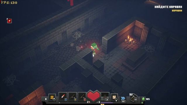 Minecraft Dungeons Walkthrough Part 1 | Майнкрафт Подземелья Прохождение Часть 1