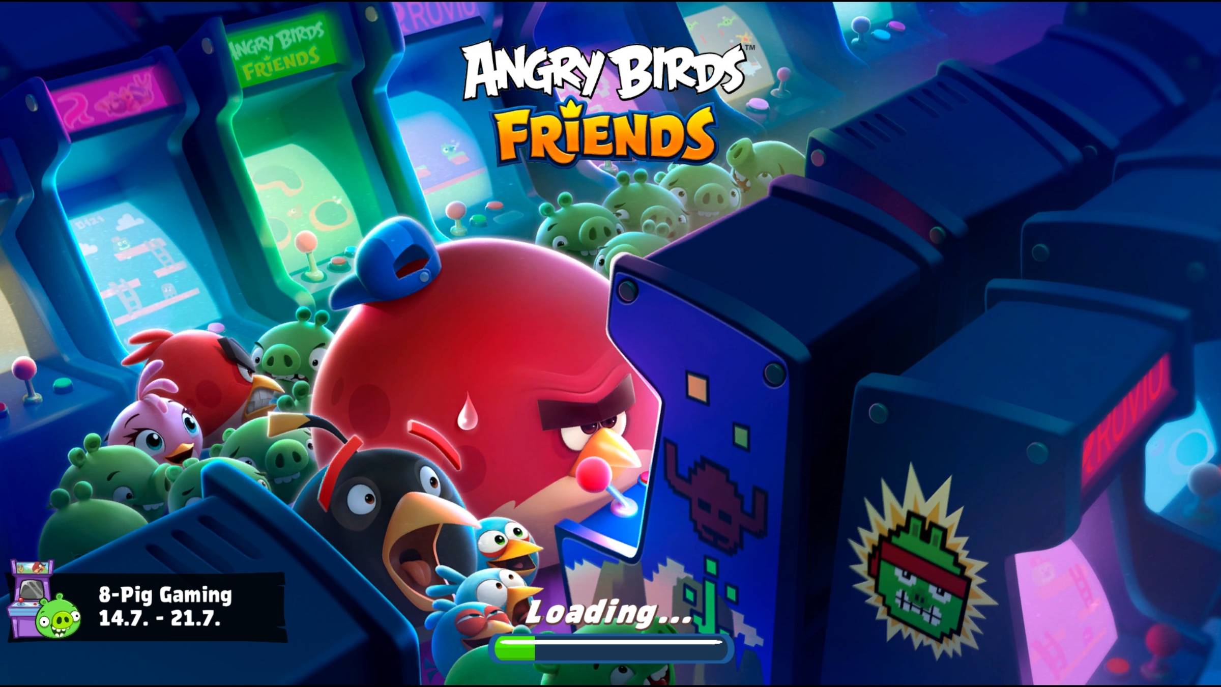Angry Birds Friends. 8-Pig Gaming 7. 3 звезды. Прохождение от SAFa