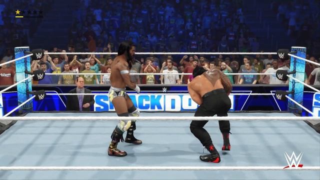 Roman Reigns VS Santos Escobar - SmackDown - WWE 2K23 #232