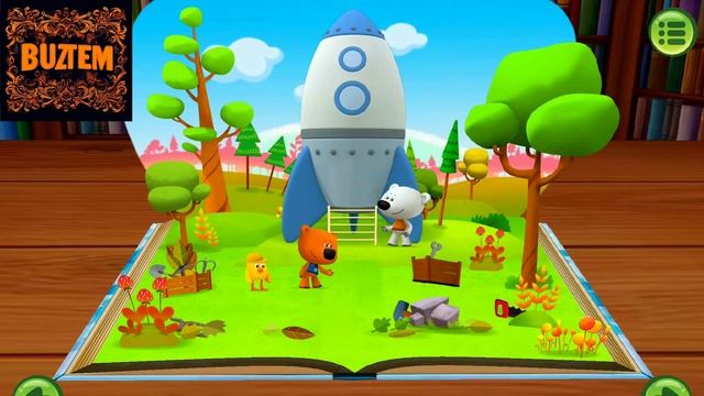 Ми Ми Мишки  !!! книжка для детей! полет в космос! много детских игр!