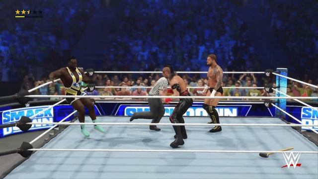 Shinsuke Nakamura VS Karrion Kross VS Big E - SmackDown - WWE 2K23 #231
