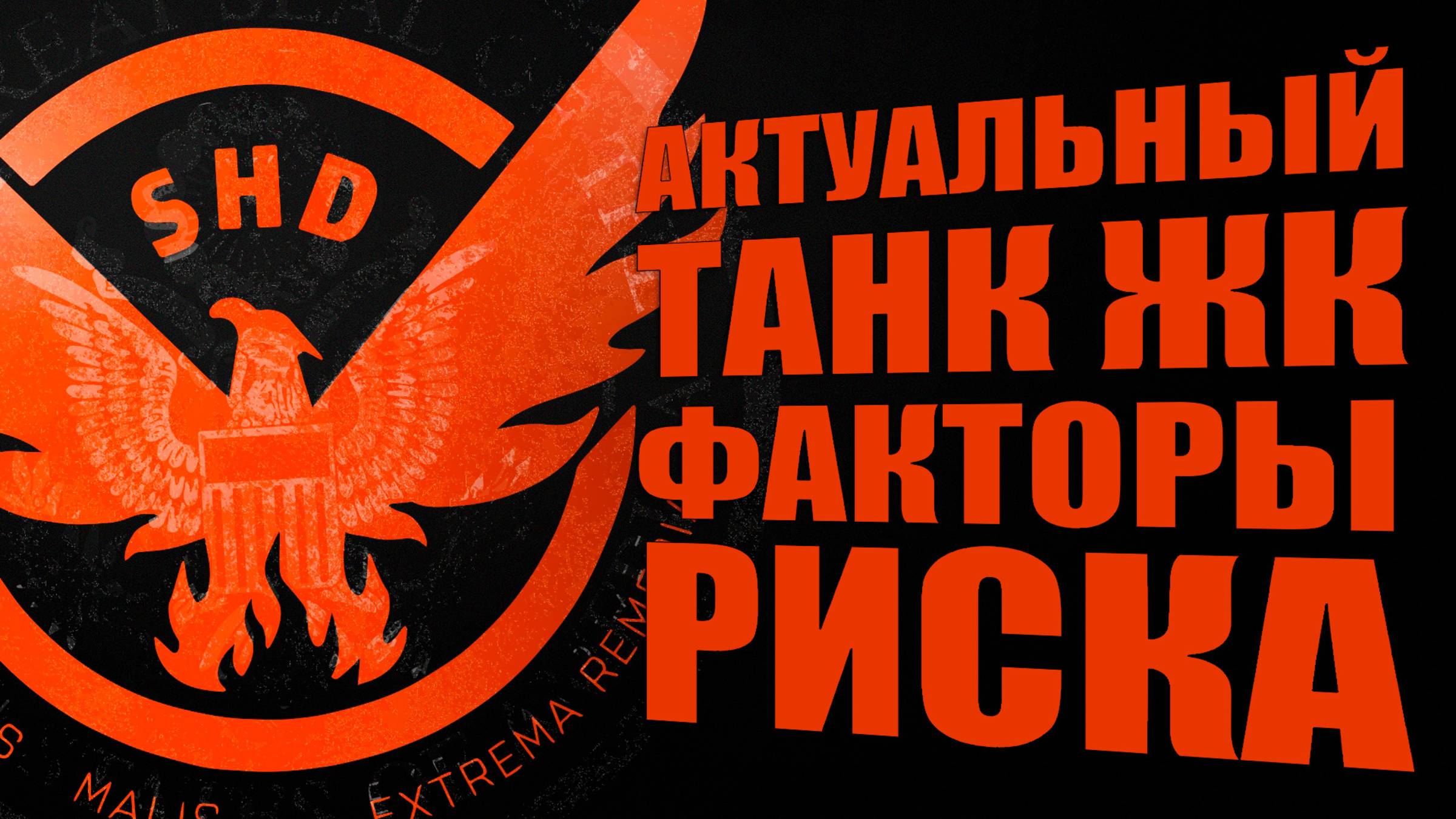 Актуальная сборка Танк от факторов риска рейд ЖК The Division 2