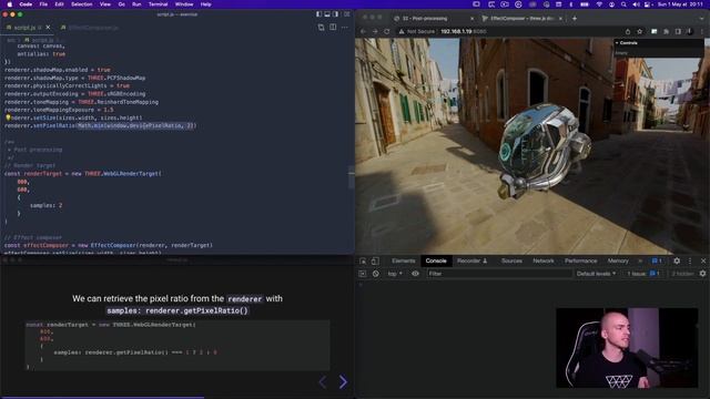 [Bruno Simong ] Three.js Journey 45 — Post-processing
