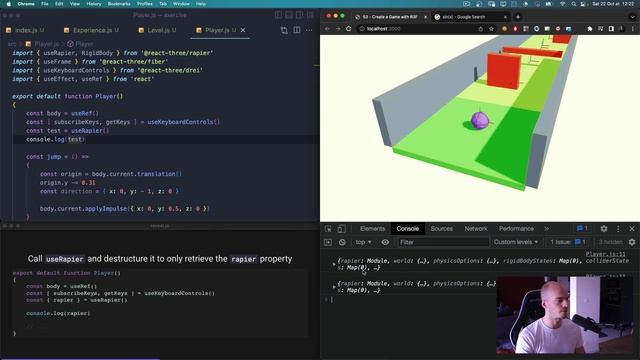 [Bruno Simong ] Three.js Journey 66 — Create a game with R3F