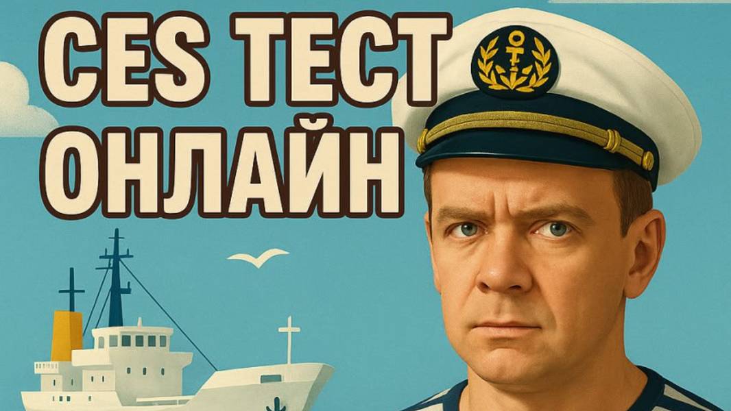CES тест онлайн по Deck department, Support level, Non-RoRo Passenger
