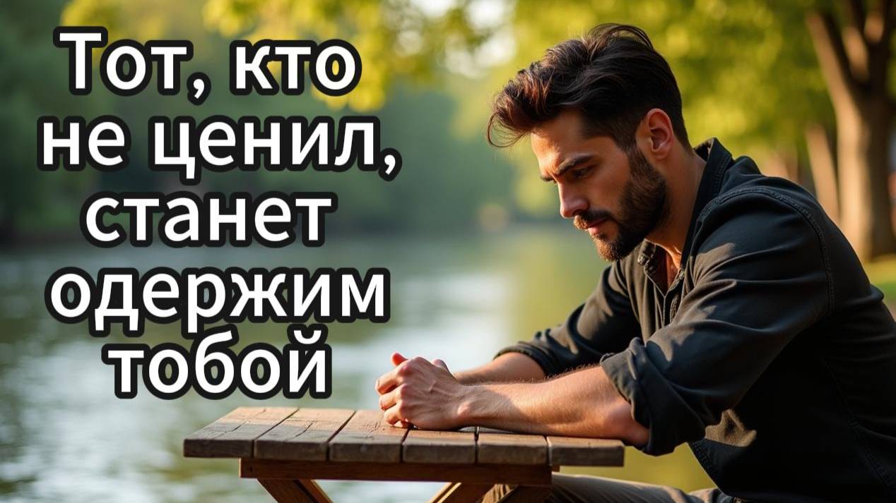 Тот, кто не ценил, будет бегать за тобой