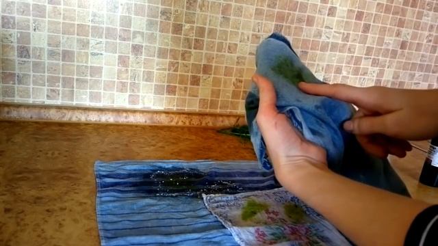 Как вывести пятно от травы