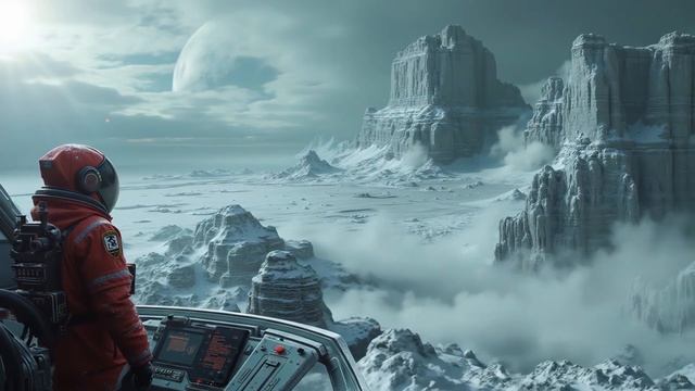 CITADEL Mountain Outpost  Immersive Sci-Fi Ambience for Deep Work & Relaxation