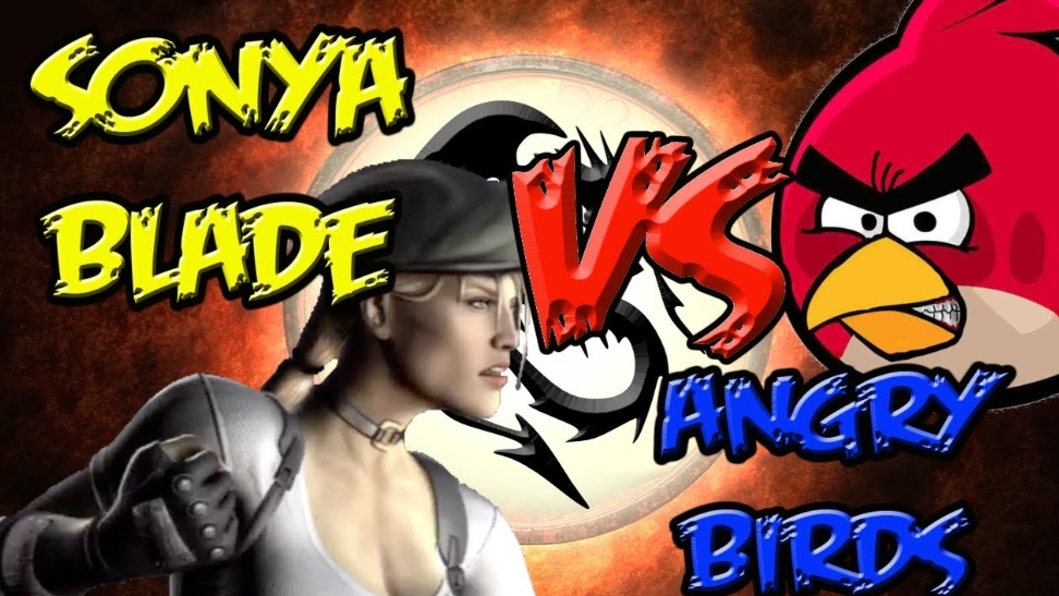ANGRY BIRDS VS MORTAL KOMBAT VS PSY PARODY