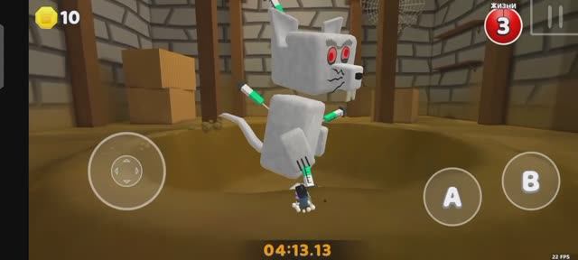Побеждаю всех боссов в Super Bear Adventure