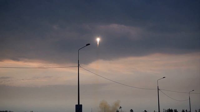 Пуск ракеты с космодрома Восточный 27 июня 2023 года