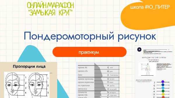 Пондеромоторный рисунок. Марафон.  Практикум. Эфир 3, 12.07.25