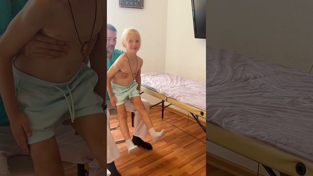 Осмотр девочки 7 лет патология осанки
