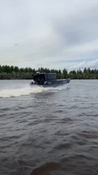 Скоростной катер аппарельного типа, для рыбалки, перевозки грузов и техники Apparel Boats MAX 2