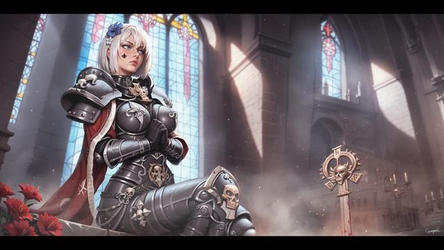Музыка Warhammer 40k "Я посвящаю эту жизнь вам - Сестры Битвы!"