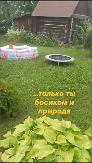 Только так😌Лучший отдых - это заземление босиком на земле, а не дорогие курорты с алкоголем