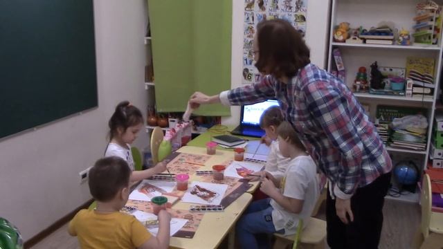 Английский язык в частном детсаде Кидсландия