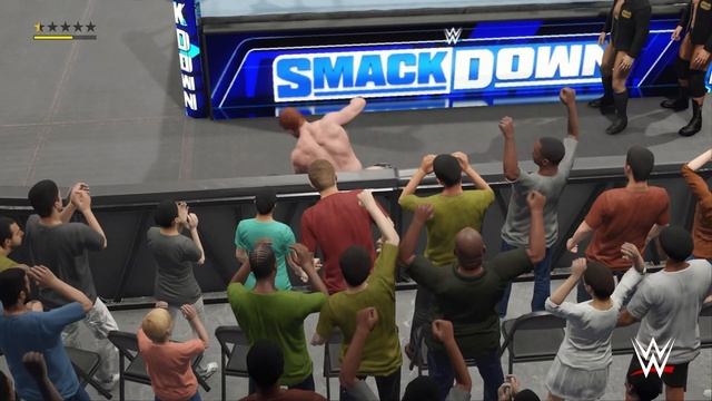 Big E VS Sheamus - SmackDown - WWE 2K23 #222