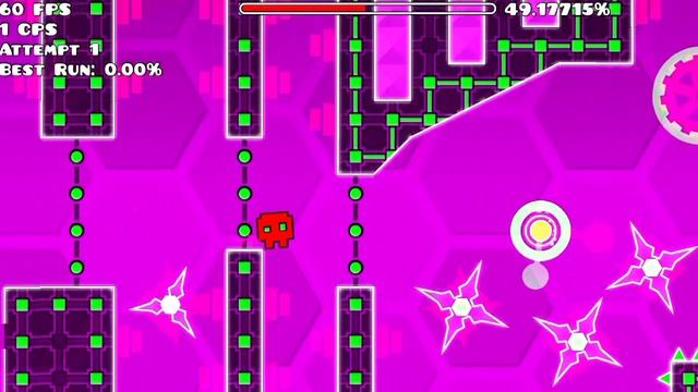 Hexagon Force (3 монетки) by Robtop (Игра Geometry dash)