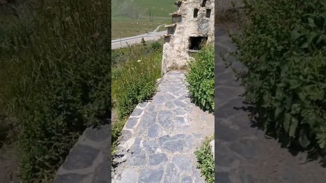 Северная Осетия. Даргавский некрополь.