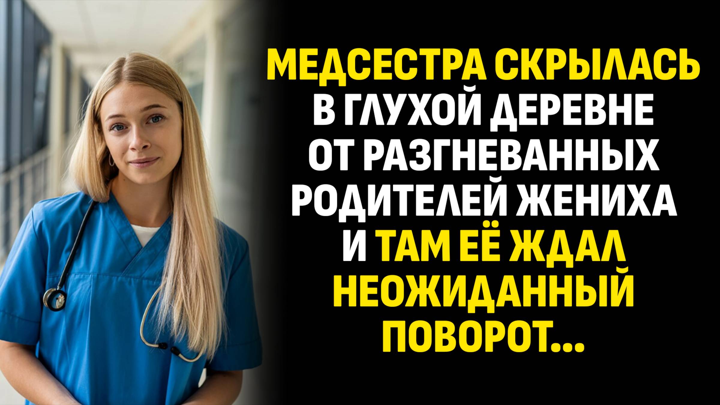 Жизненные истории. Медсестра скрылась в глухой деревне от разгневанных родителей жениха. Аудиокниги