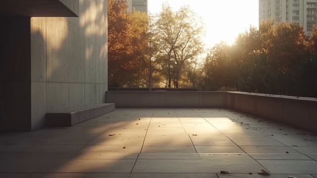 brutalist ambient backyard gone