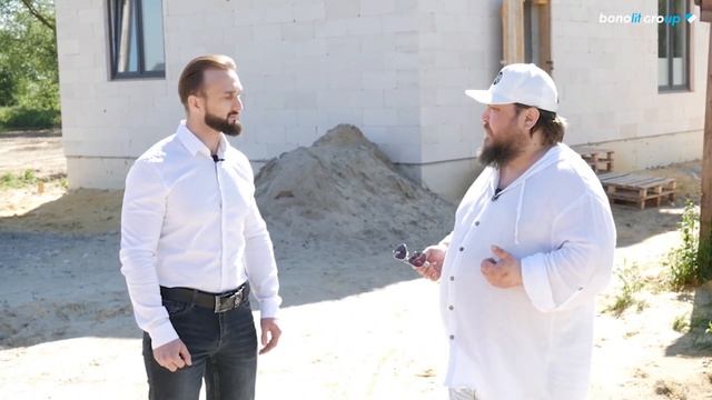Обзор дома из материалов Bonolit без дополнительного утепления