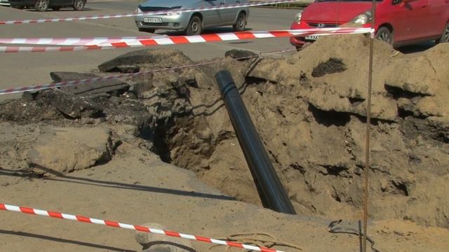 Установку ливневых канализаций в Бийске начали с ул. Мерлина (14.07.25г., Бийское телевидение)