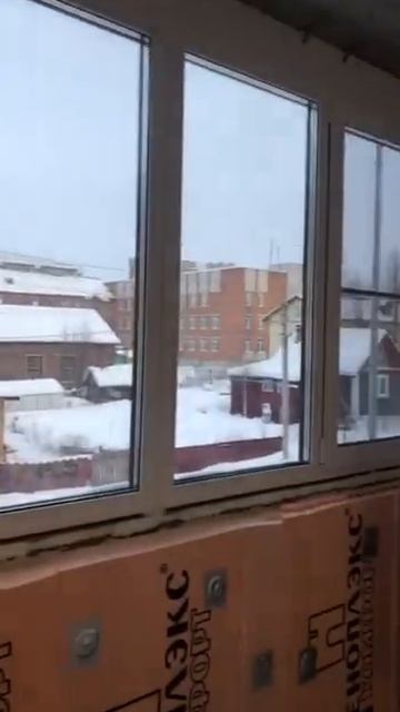 Замена холодного остекления на теплое в Сыктывкаре