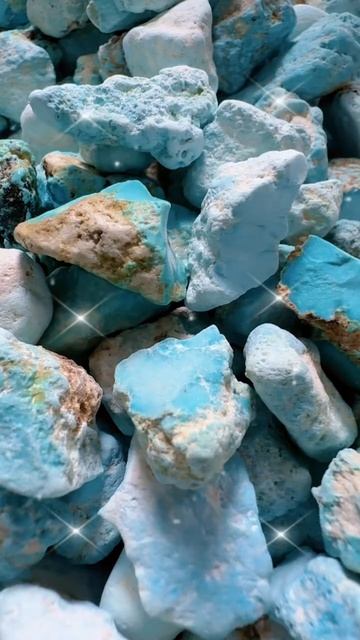 20250713-4 Turquoise Rough: Blues Blind Box Seed Buried by Earth