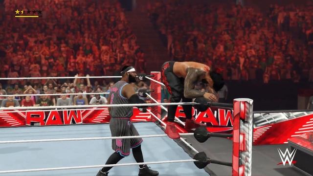 Jey Uso VS Angelo Dawkins - Monday Night Raw - WWE 2K23 #225