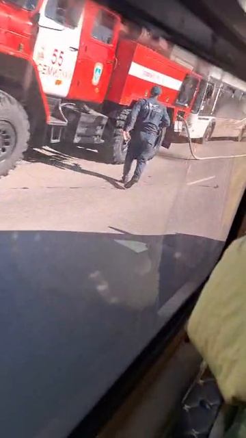 В Стрелице Семилукского района сгорел пассажирский автобус, который следовал из Воронежа. 🔥