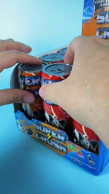 Жидкая конфета спрей в банке "SUPER CRUSH"