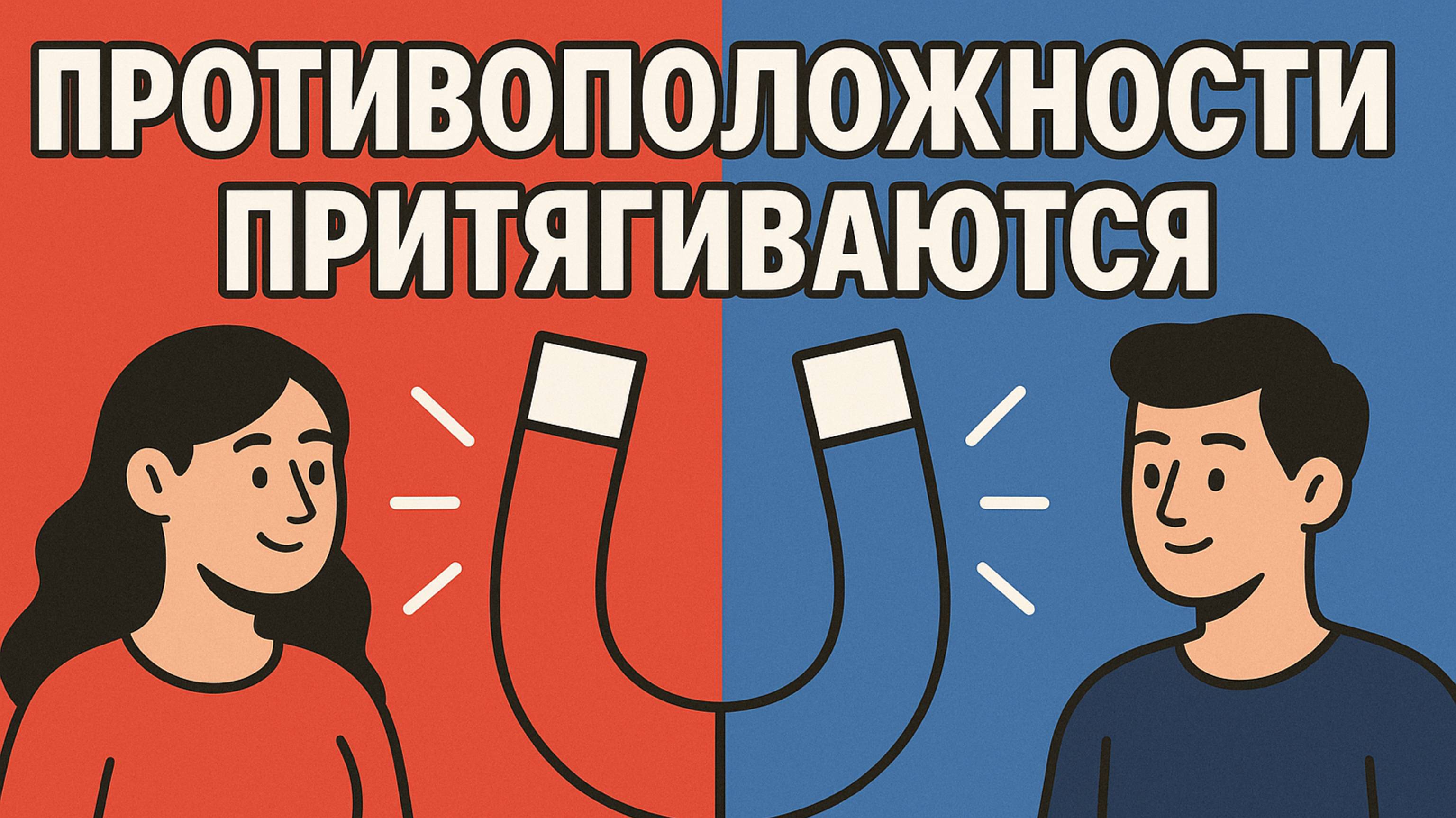 Противоположности притягиваются - так ли это на самом деле?