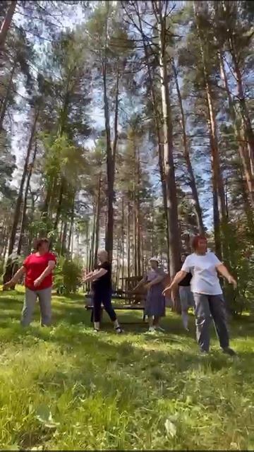 Занятие по спиральной гимнастике