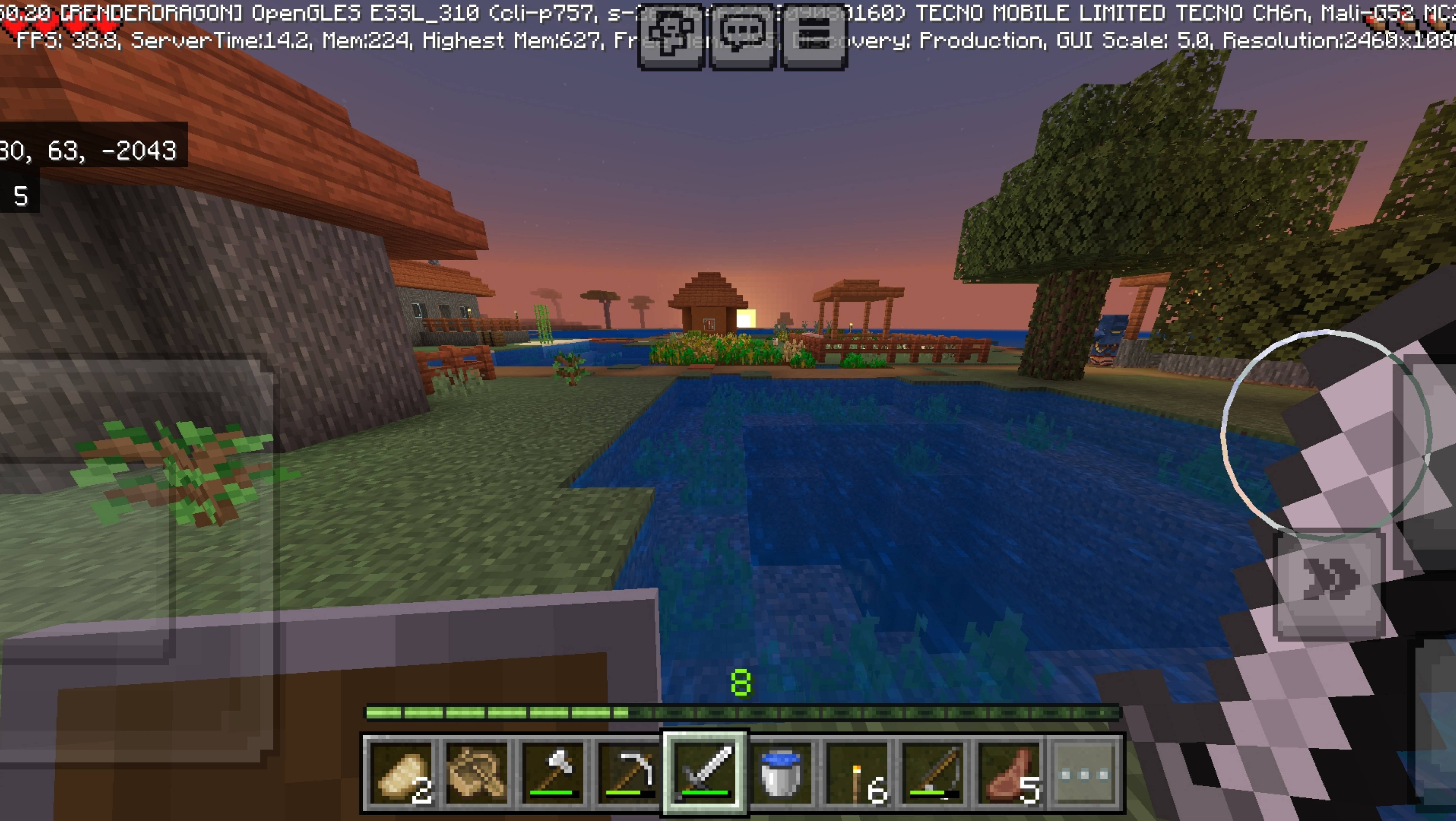 Вайб Minecraft музыка под красивый закат