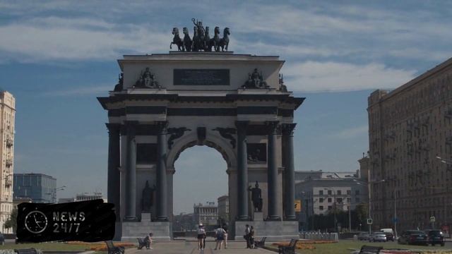 Желтая разделительная разметка впервые появилась в Москве
