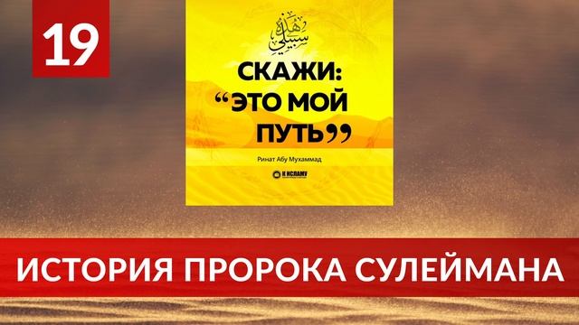 19. История пророка Сулеймана, мир ему | Ринат Абу Мухаммад