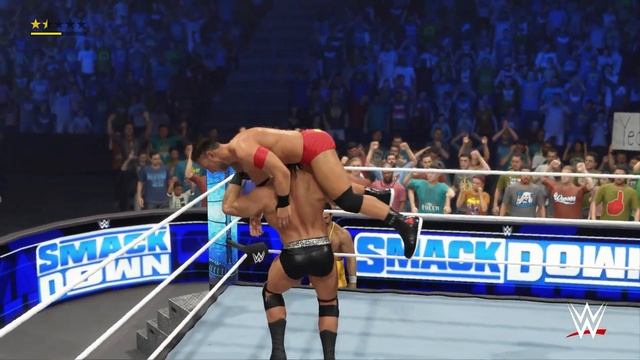 Drew McIntyre VS La Knight - SmackDown - WWE 2K23 #227