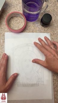 Как делать кальку прорись