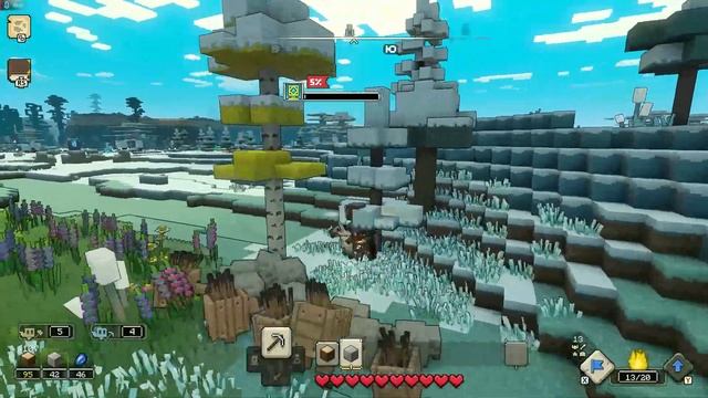 Minecraft Legends #1 - Начало истории. Нападение пиглинов на деревню
