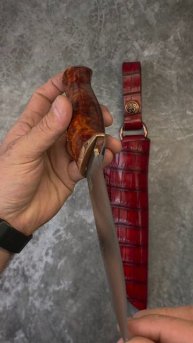 Огненный кап с ламинатом