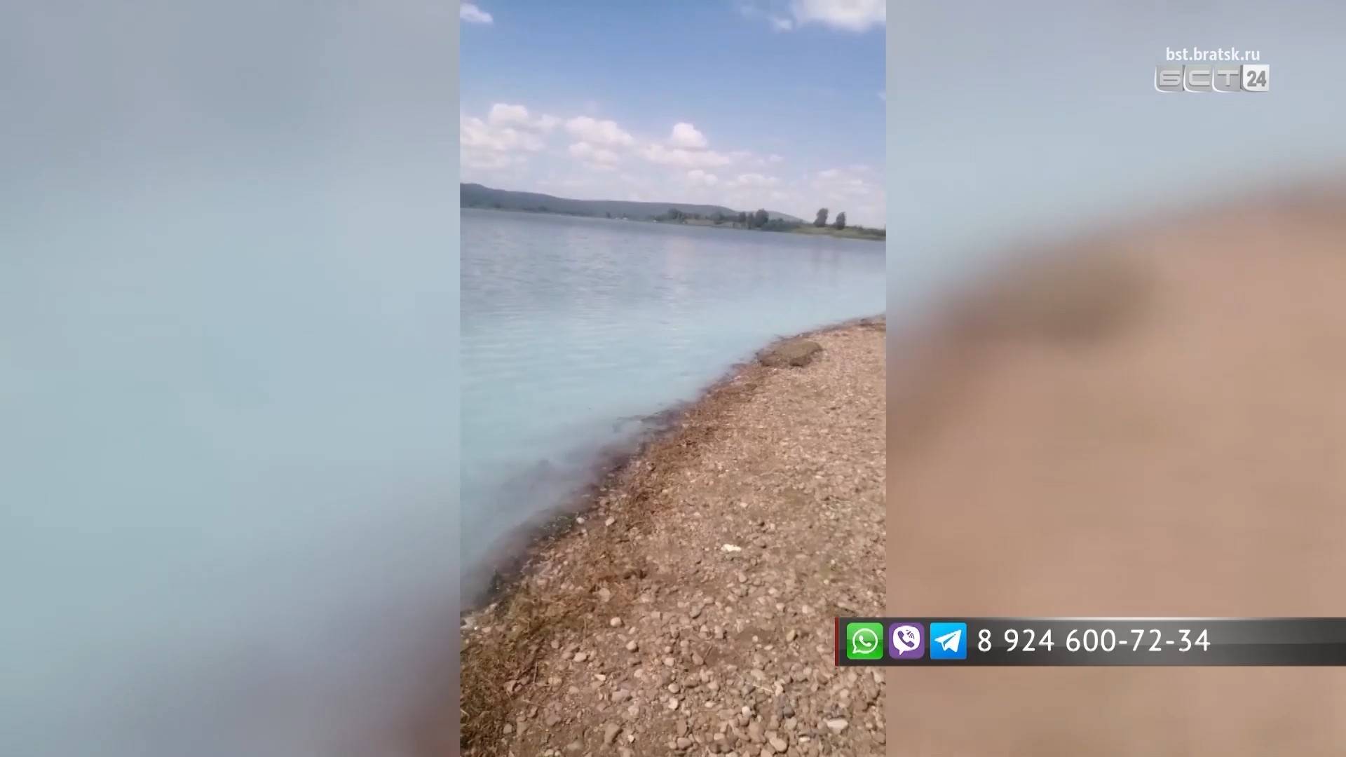 Природоохранная прокуратура организовала проверку по сообщению о загрязнении воды в Братске