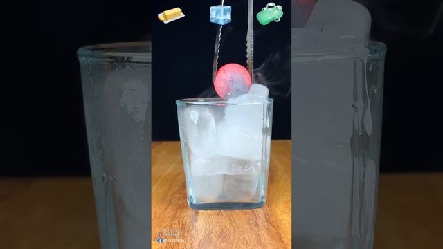Satisfying Melting With 1000°C Red Hot Ball 🧈🧊🧼#satisfying #asmr #fyp #rhcb